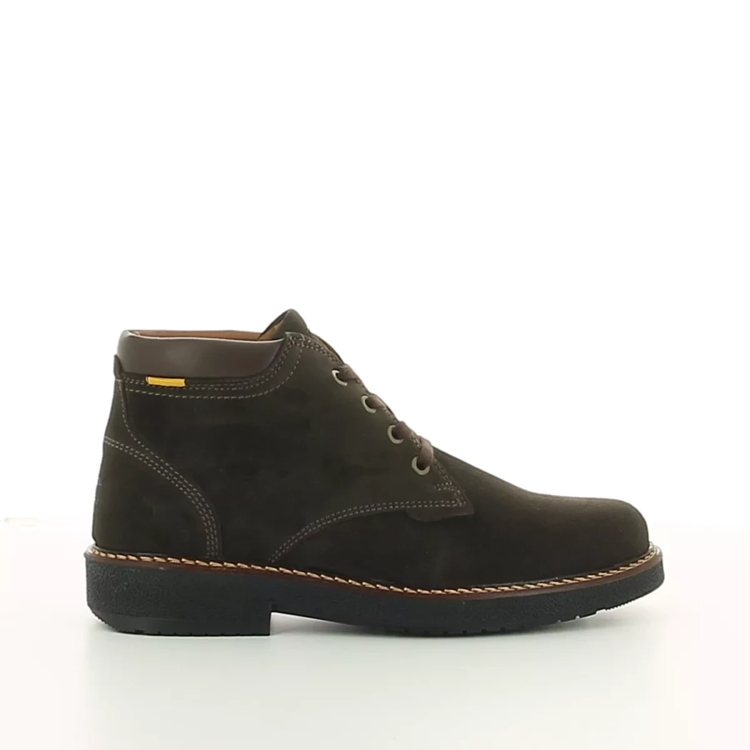 Image (2) de la chaussures Camel Active - Bottines Marron en Cuir nubuck