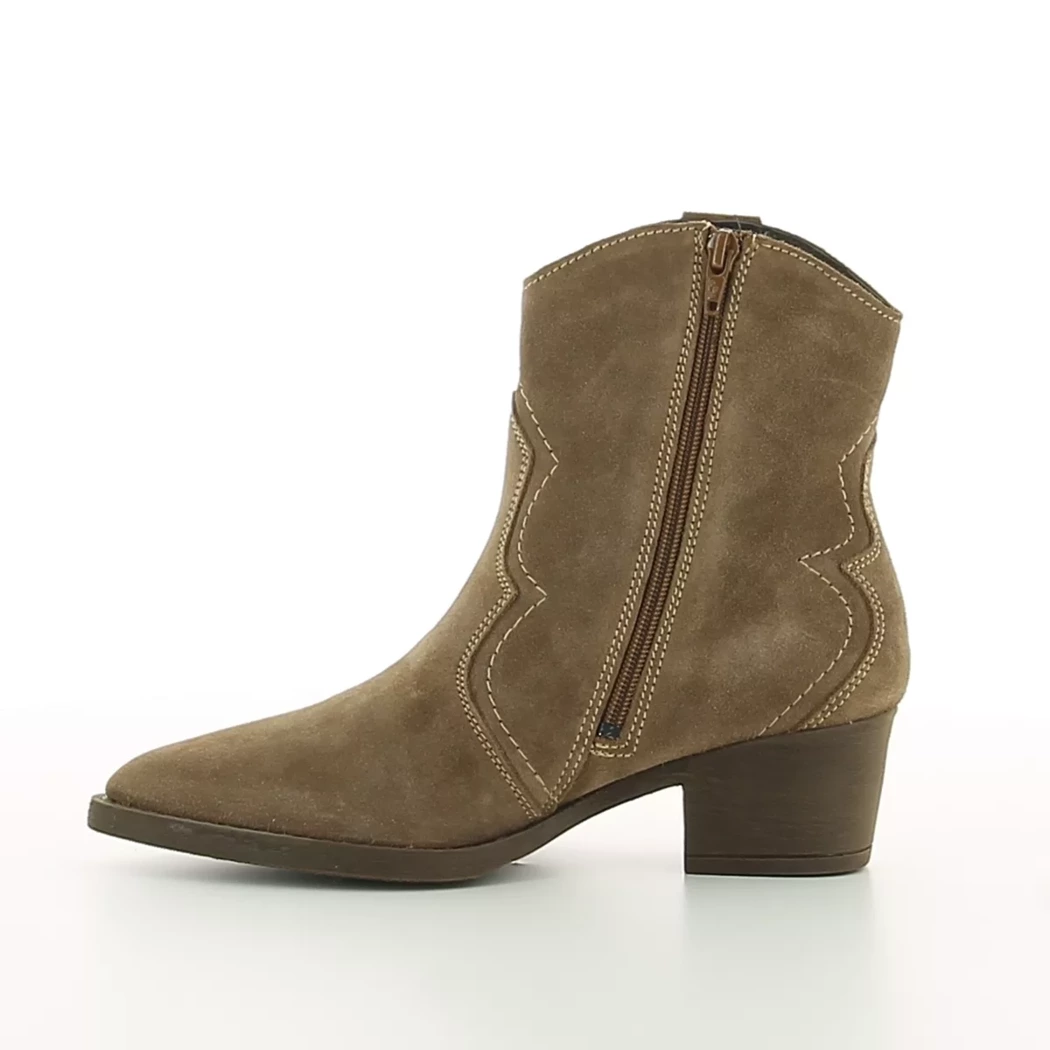 Image (4) de la chaussures Tamaris - Boots Taupe en Cuir nubuck