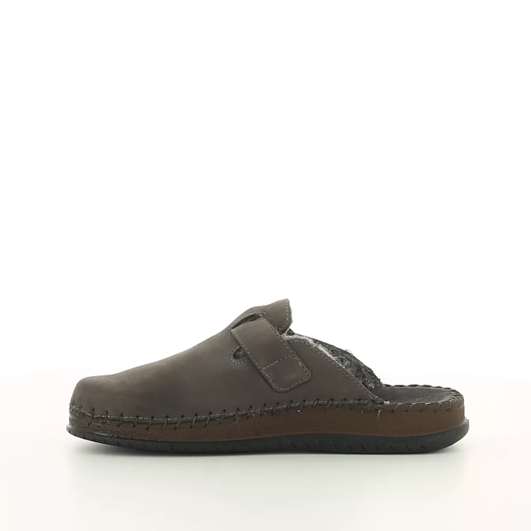 Image (4) de la chaussures Rohde - Pantoufles et Chaussons Marron en Cuir nubuck