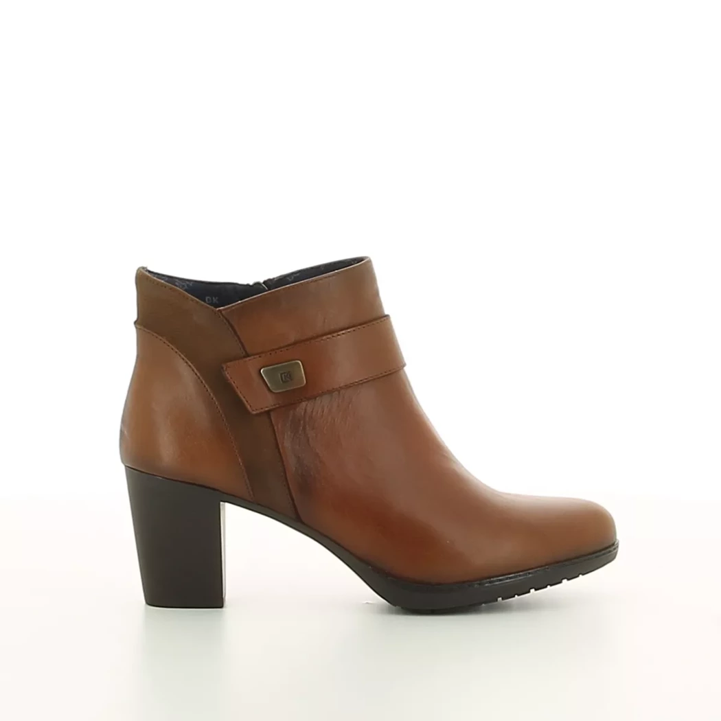 Image (2) de la chaussures Dorking - Boots Cuir naturel / Cognac en Cuir