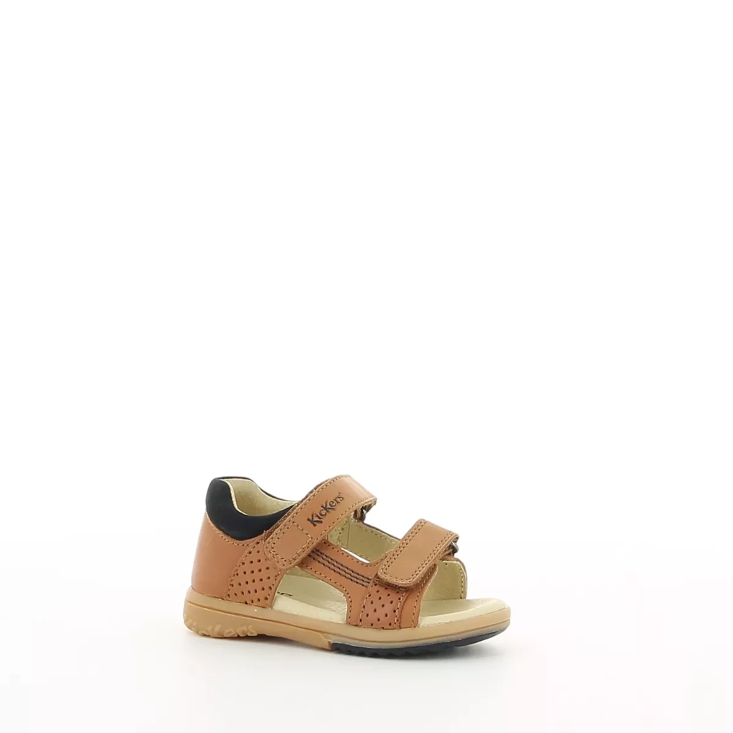 Image (1) de la chaussures Kickers - Sandales et Nu-Pieds Cuir naturel / Cognac en Cuir