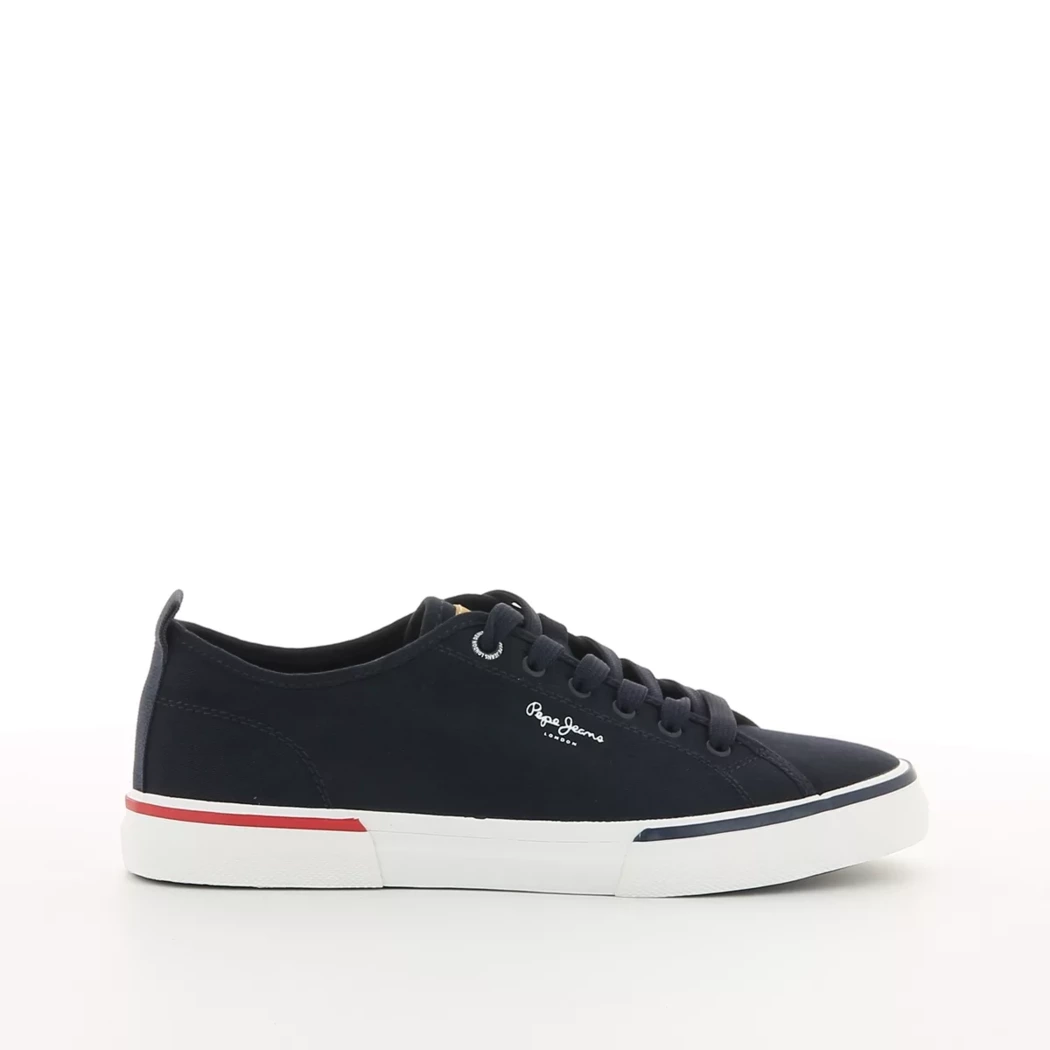 Image (2) de la chaussures Pepe Jeans - Baskets Bleu en Textile