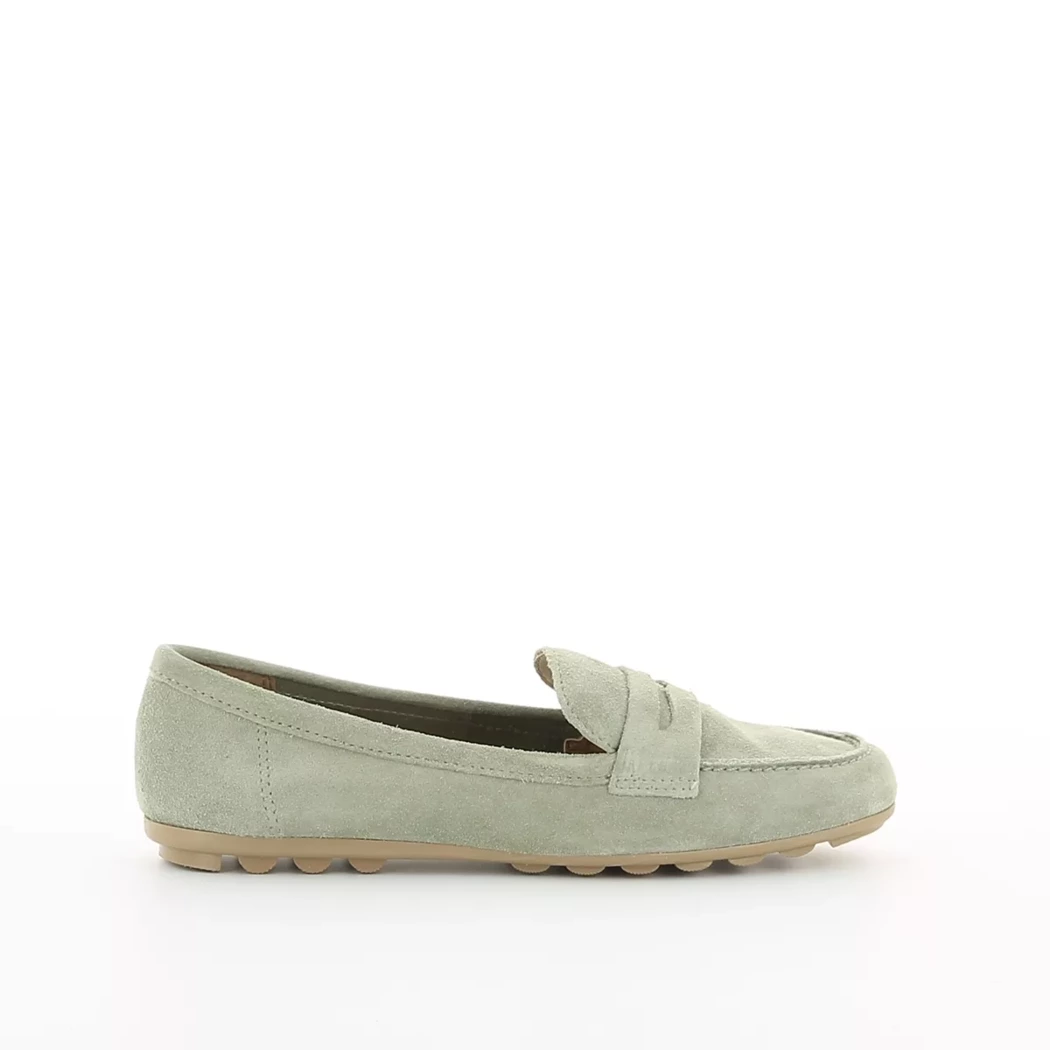 Image (2) de la chaussures Tamaris - Mocassins Vert en Cuir nubuck