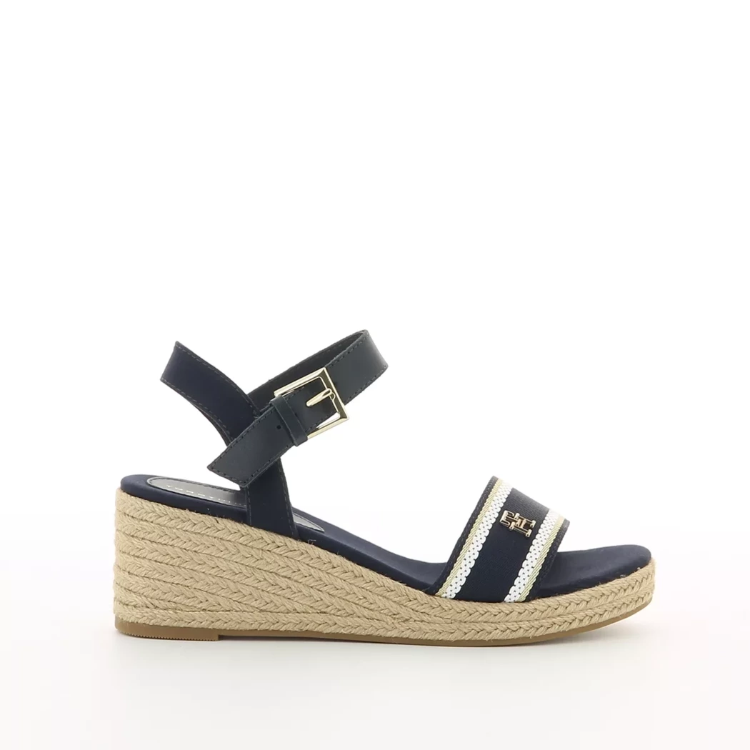 Image (2) de la chaussures Tommy Hilfiger - Sandales et Nu-Pieds Bleu en Textile