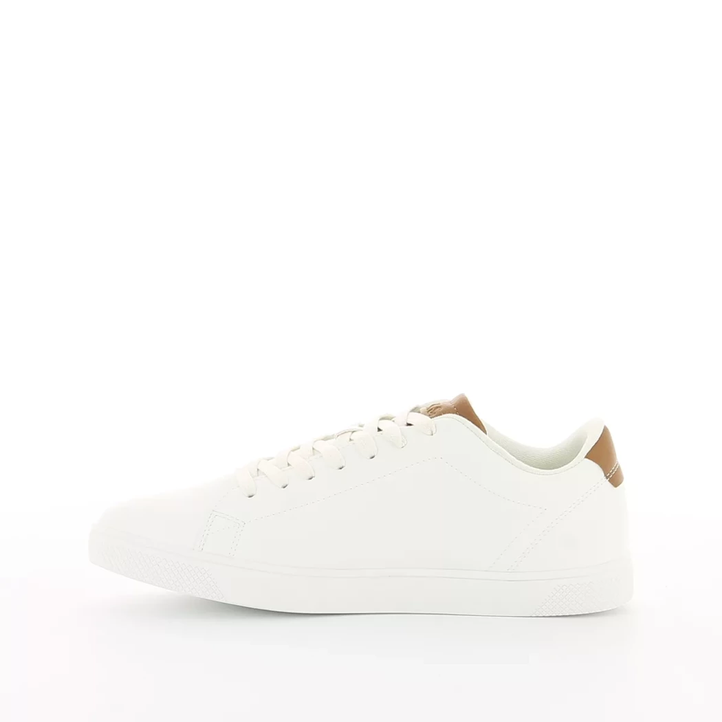 Image (4) de la chaussures Jack & Jones - Baskets Blanc en Cuir synthétique