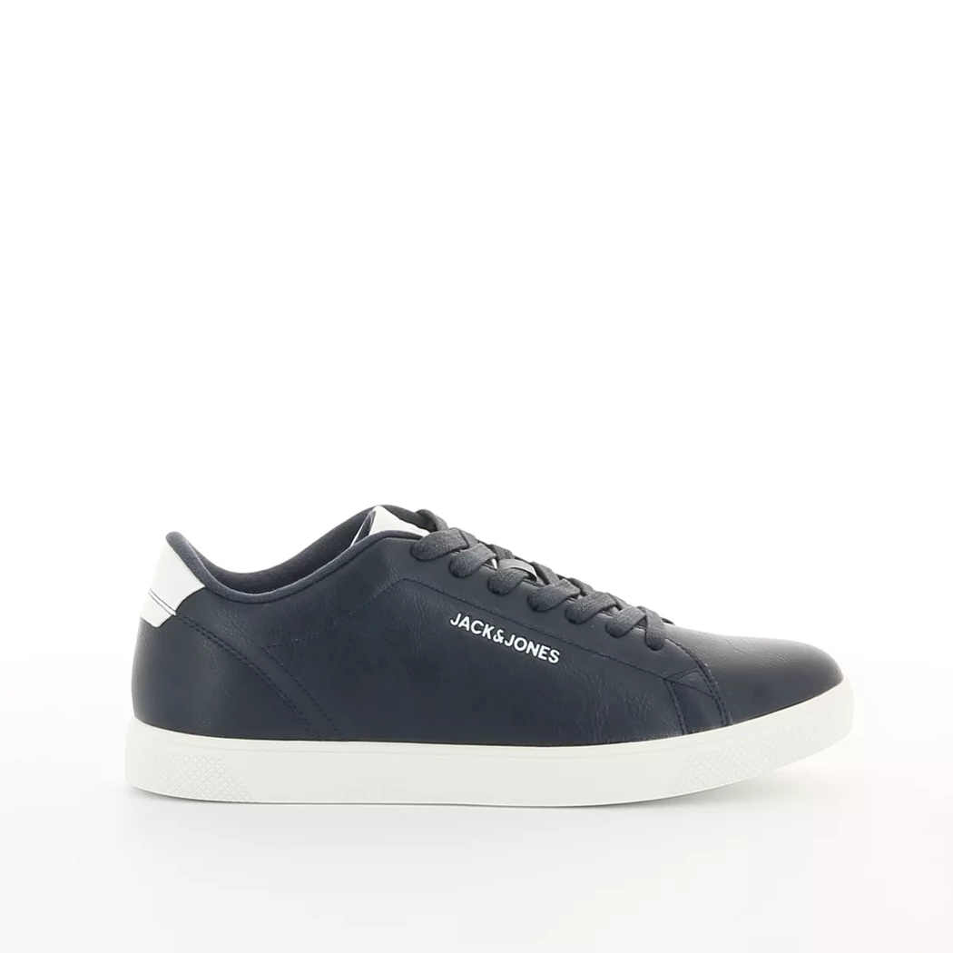 Image (2) de la chaussures Jack & Jones - Baskets Bleu en Cuir synthétique