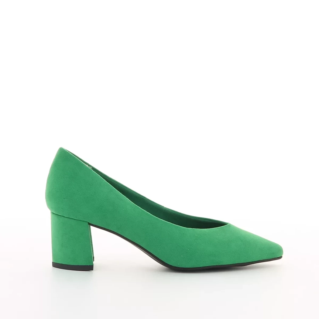 Image (2) de la chaussures Marco Tozzi - Escarpins Vert en Cuir synthétique