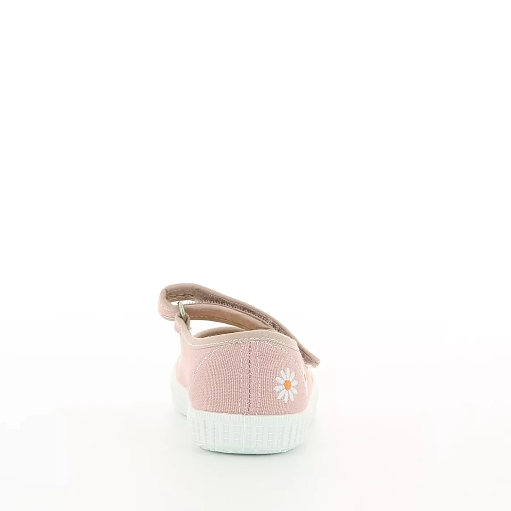 Image (3) de la chaussures Kmins - Ballerines Rose en Textile