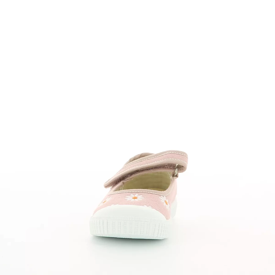 Image (5) de la chaussures Kmins - Ballerines Rose en Textile