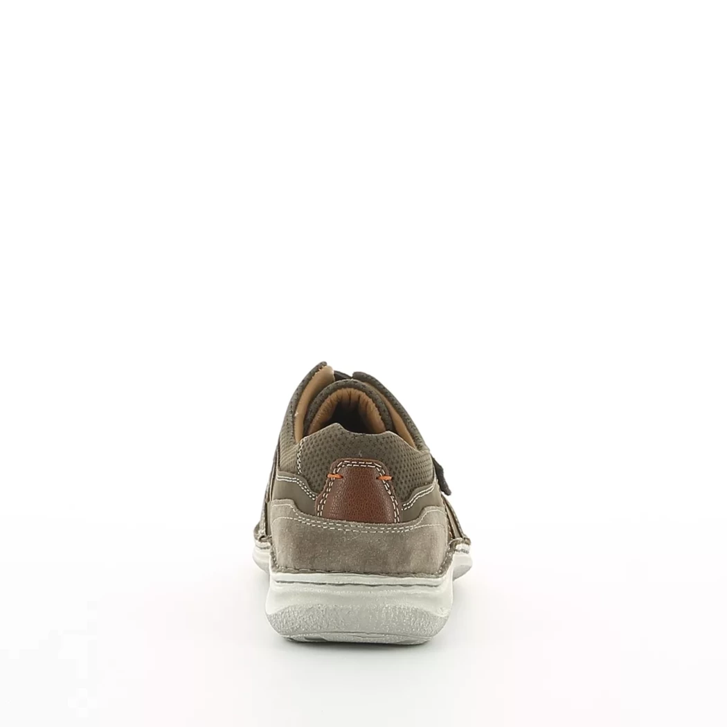 Image (6) de la chaussures Josef Seibel - Chaussures à velcro Taupe en Cuir synthétique