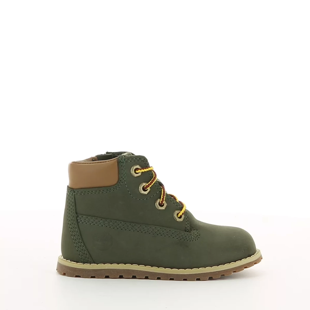 Image (2) de la chaussures Timberland - Bottines Vert en Cuir nubuck