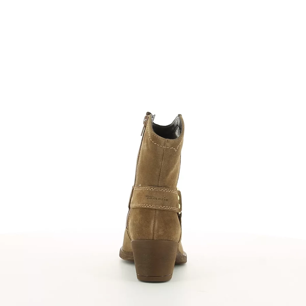 Image (3) de la chaussures Tamaris - Boots Taupe en Cuir nubuck