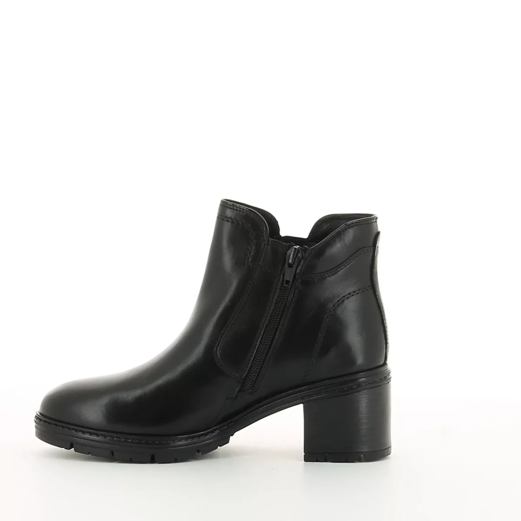 Image (4) de la chaussures Pierre Cardin - Boots Noir en Cuir