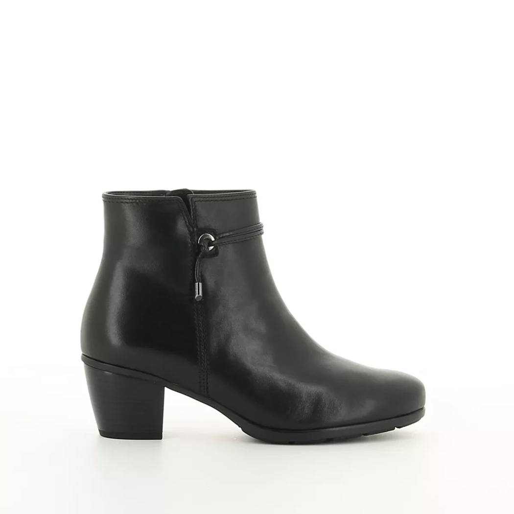 Image (2) de la chaussures Gabor - Boots Noir en Cuir