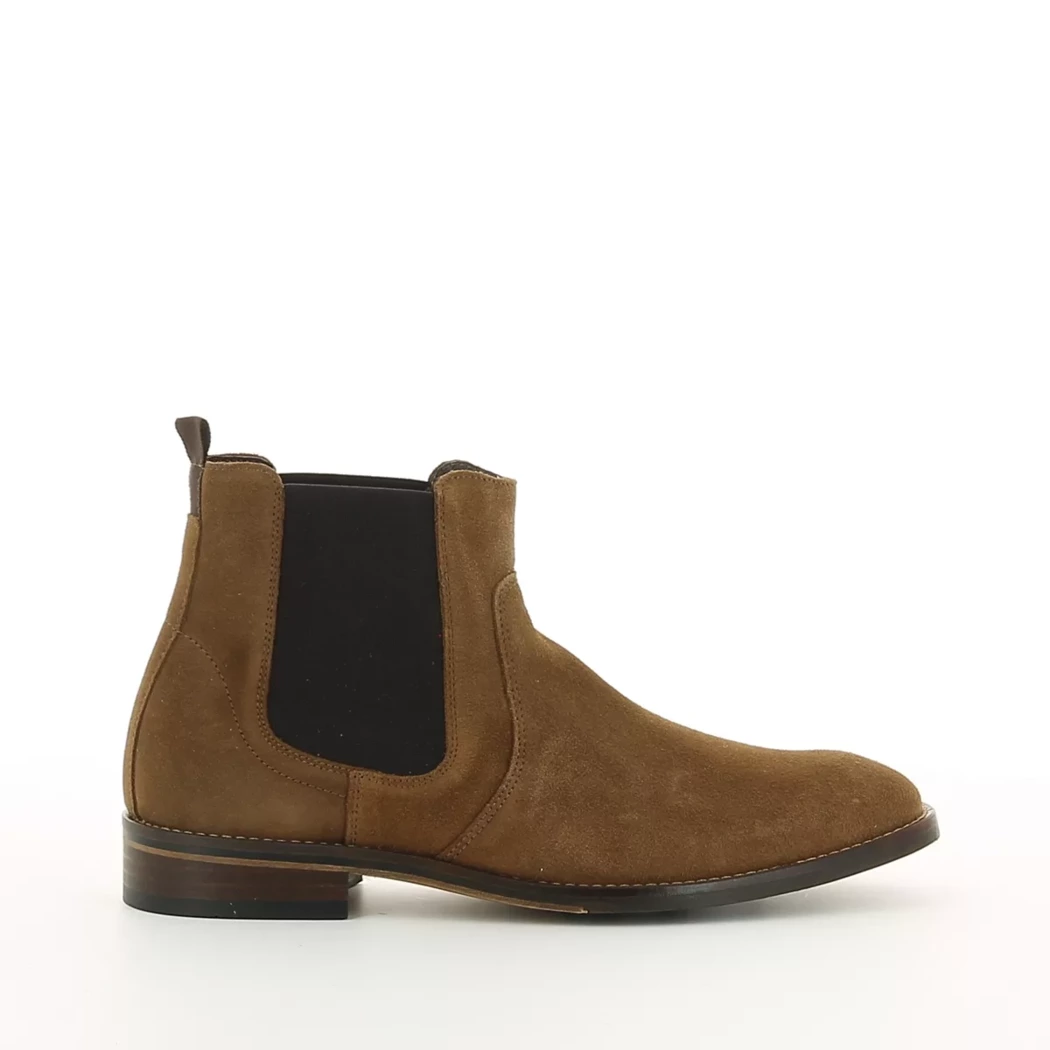 Image (2) de la chaussures Thomas Strenton - Boots Marron en Cuir nubuck