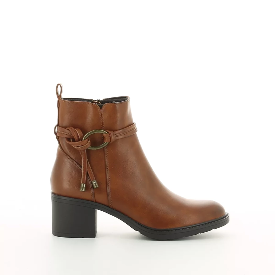 Image (2) de la chaussures Smart Standard - Boots Cuir naturel / Cognac en Cuir synthétique