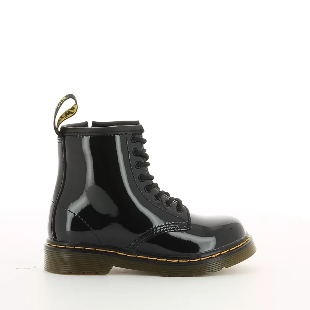 Image (2) de la chaussures Dr. Martens - Bottines Noir en Cuir vernis