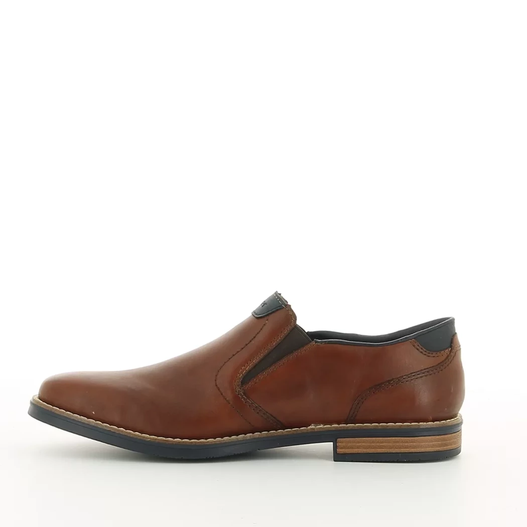 Image (4) de la chaussures Rieker - Mocassins Cuir naturel / Cognac en Cuir