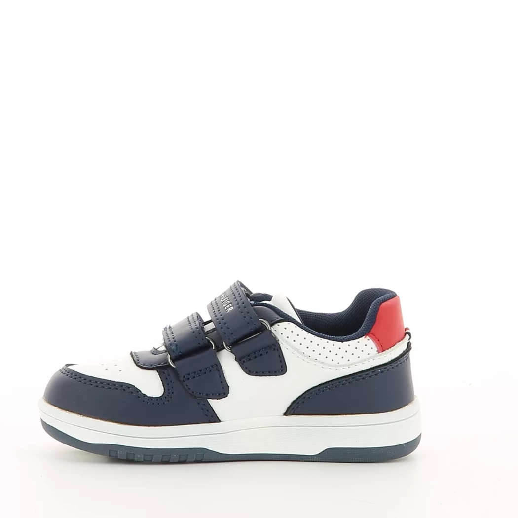 Image (4) de la chaussures Tommy Hilfiger - Baskets Bleu en Cuir synthétique