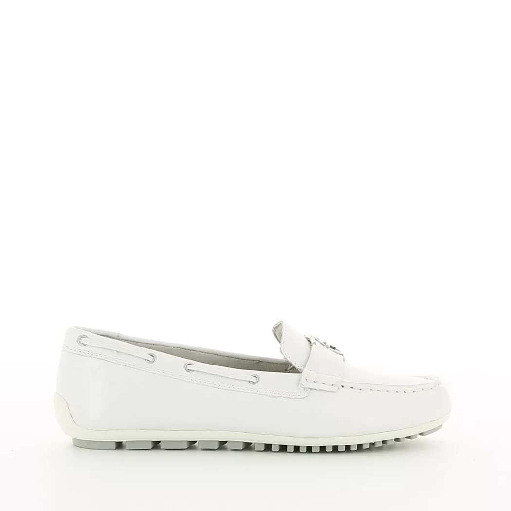 Image (2) de la chaussures Tamaris - Mocassins Blanc en Cuir