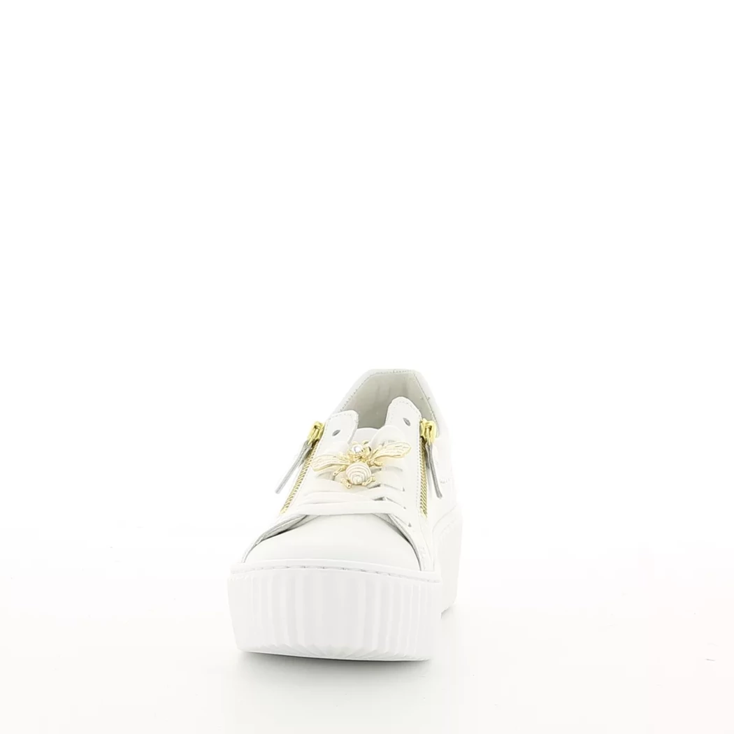 Image (5) de la chaussures Gabor. - Baskets Blanc en Cuir