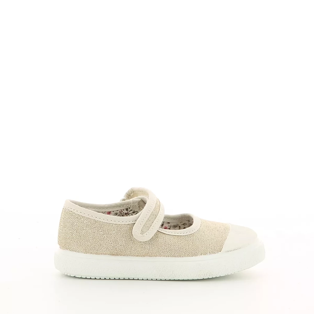 Image (2) de la chaussures Vul ladi - Ballerines Beige en Textile