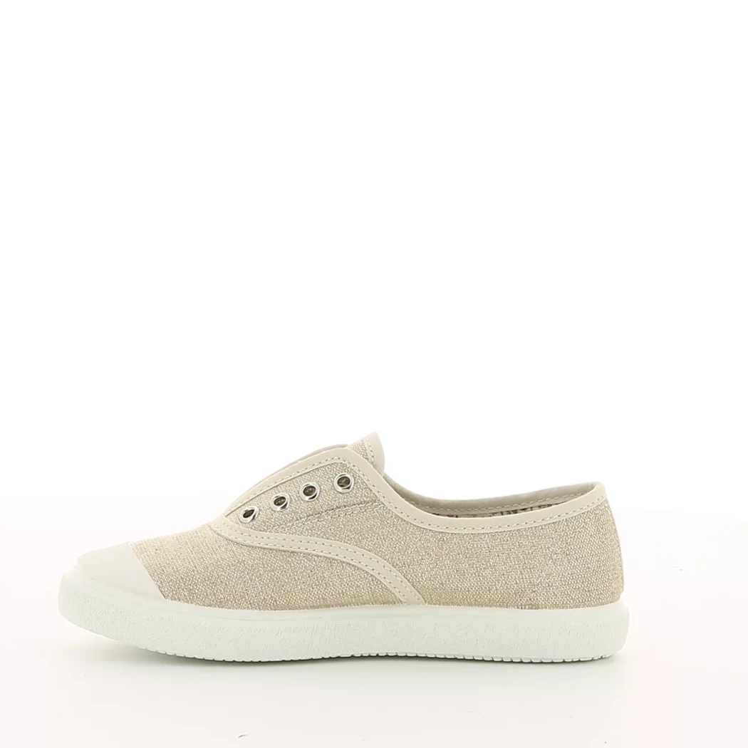 Image (4) de la chaussures Vul ladi - Baskets Beige en Textile