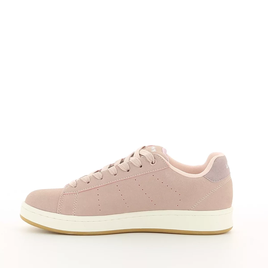 Image (4) de la chaussures Levi's - Baskets Rose en Cuir synthétique