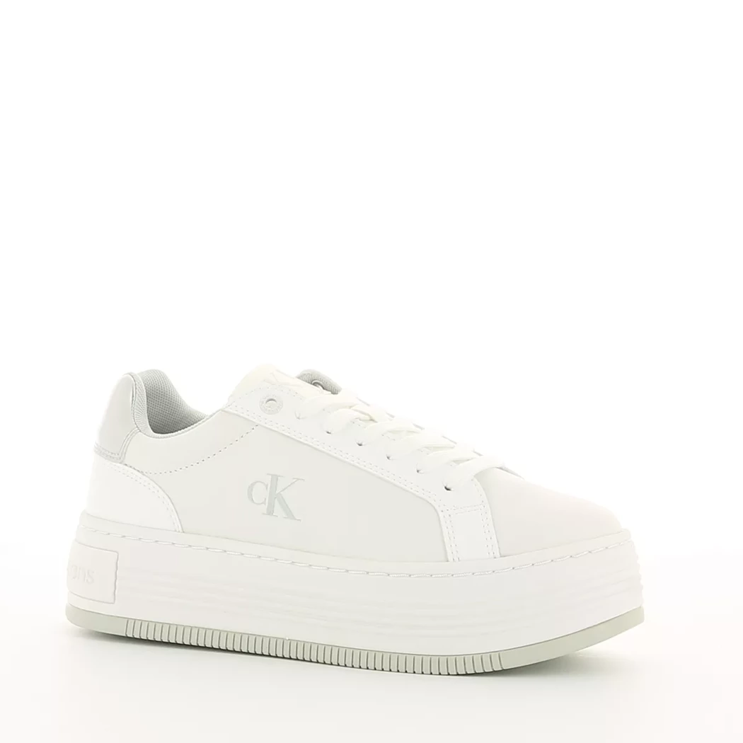 Image (1) de la chaussures Calvin Klein - Baskets Blanc en Cuir