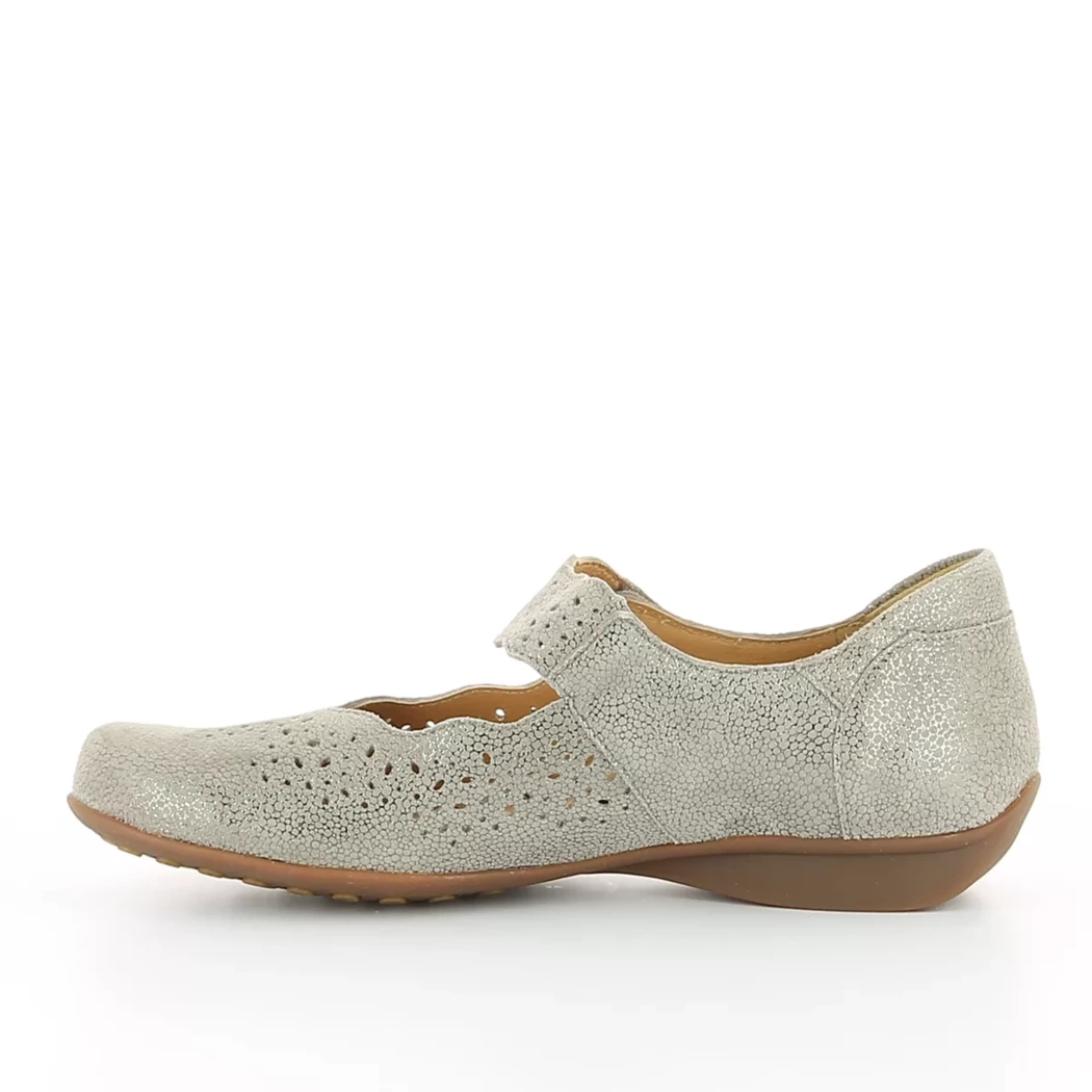 Image (4) de la chaussures Mephisto - Escarpins Taupe en Cuir nubuck