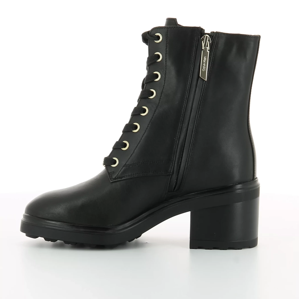 Image (4) de la chaussures Calvin Klein - Bottines Noir en Cuir