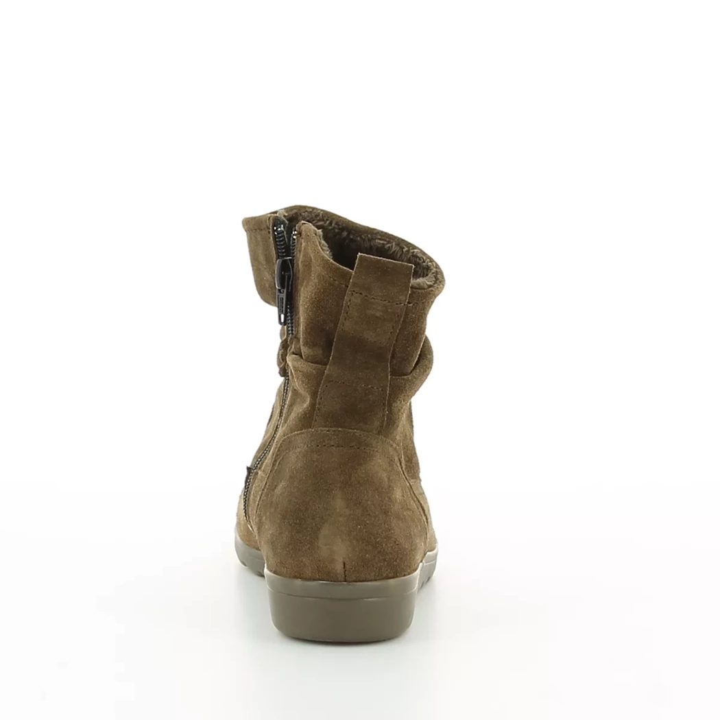 Image (3) de la chaussures Sens - Boots Marron en Cuir nubuck