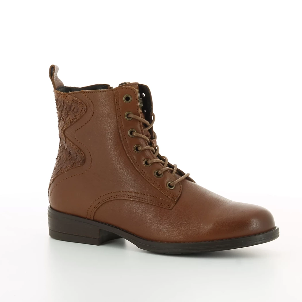 Image (1) de la chaussures Riverwoods - Bottines Cuir naturel / Cognac en Cuir