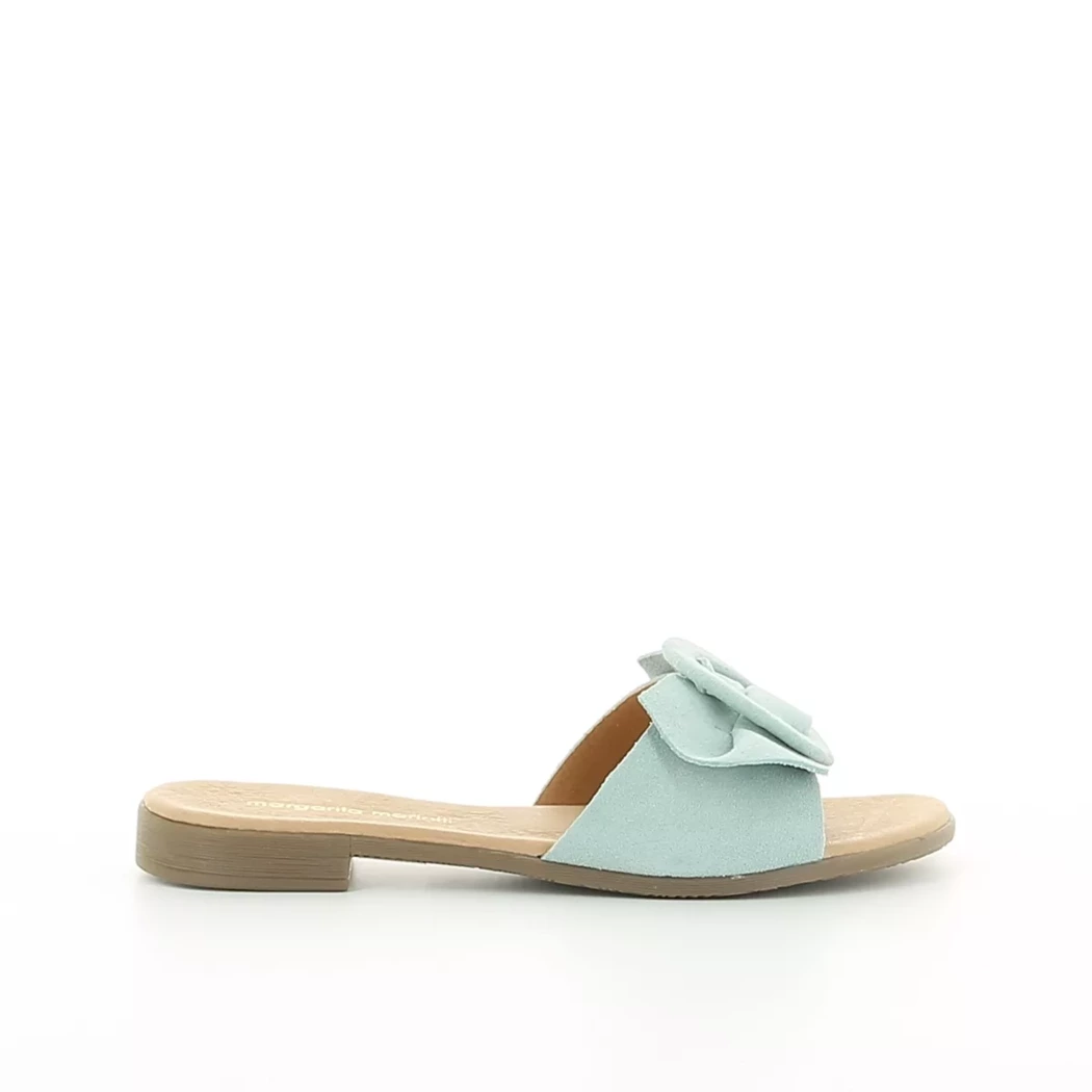 Image (2) de la chaussures Margarita Mariotti - Mules et Sabots Vert en Cuir nubuck