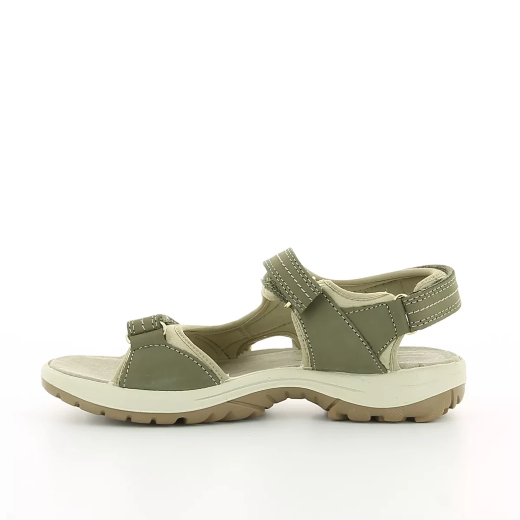 Image (4) de la chaussures Rohde - Sandales et Nu-Pieds Vert en Cuir nubuck