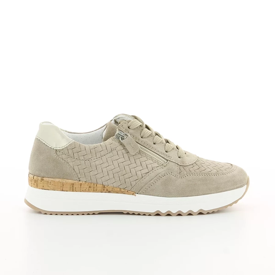 Image (2) de la chaussures Sens - Baskets Taupe en Cuir nubuck