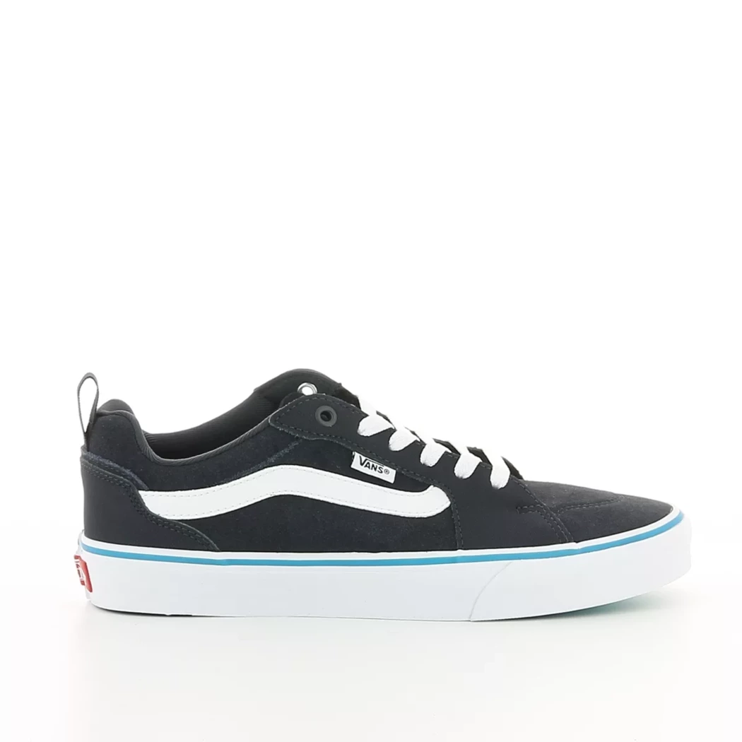 Image (2) de la chaussures Vans - Baskets Bleu en Cuir nubuck