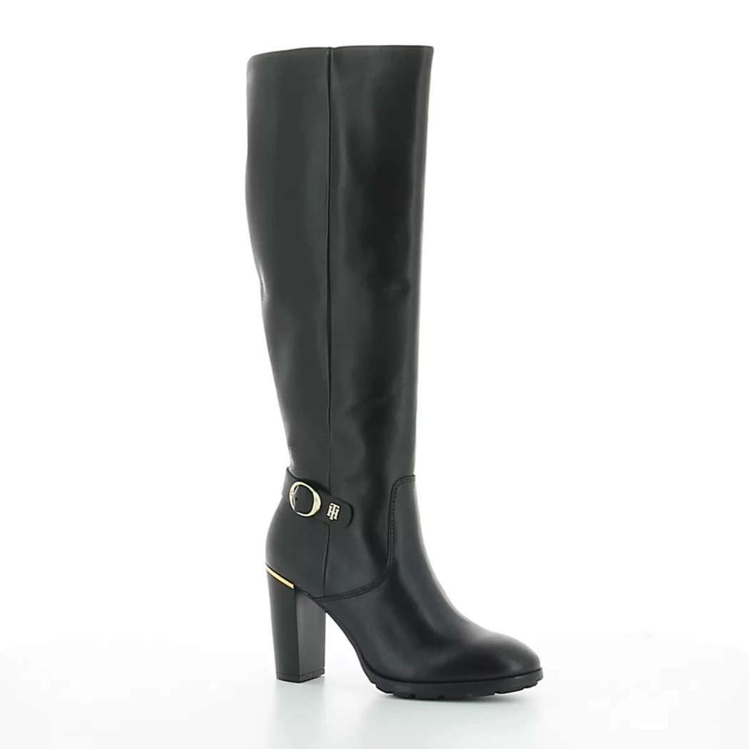 Image (1) de la chaussures Tommy Hilfiger - Bottes Noir en Cuir