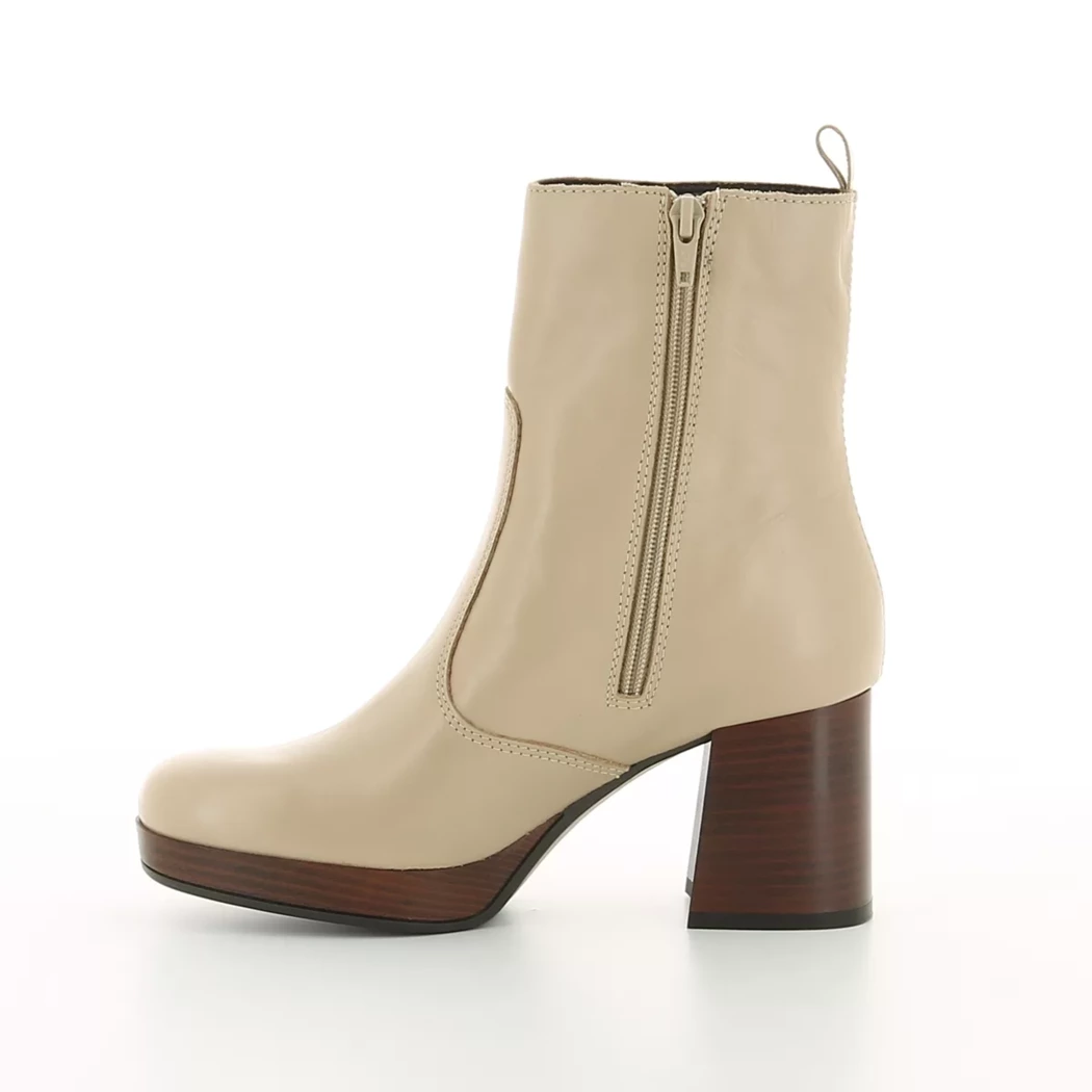 Image (4) de la chaussures Bull Boxer - Boots Beige en Cuir