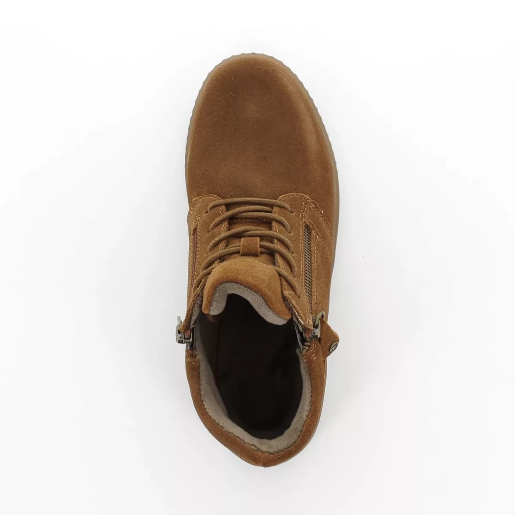 Image (6) de la chaussures Tamaris Comfort - Bottines Cuir naturel / Cognac en Cuir nubuck