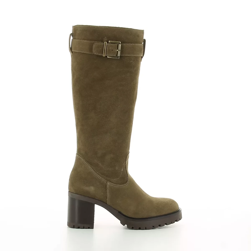 Image (2) de la chaussures Goodstep - Bottes Taupe en Cuir nubuck