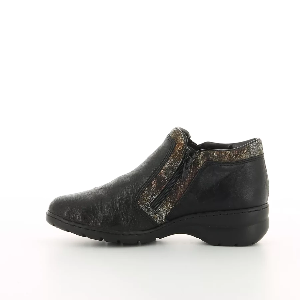 Image (4) de la chaussures Rieker - Boots Noir en Cuir