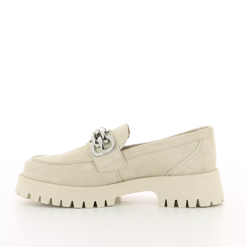 Image (4) de la chaussures Drakart - Mocassins Taupe en Cuir nubuck