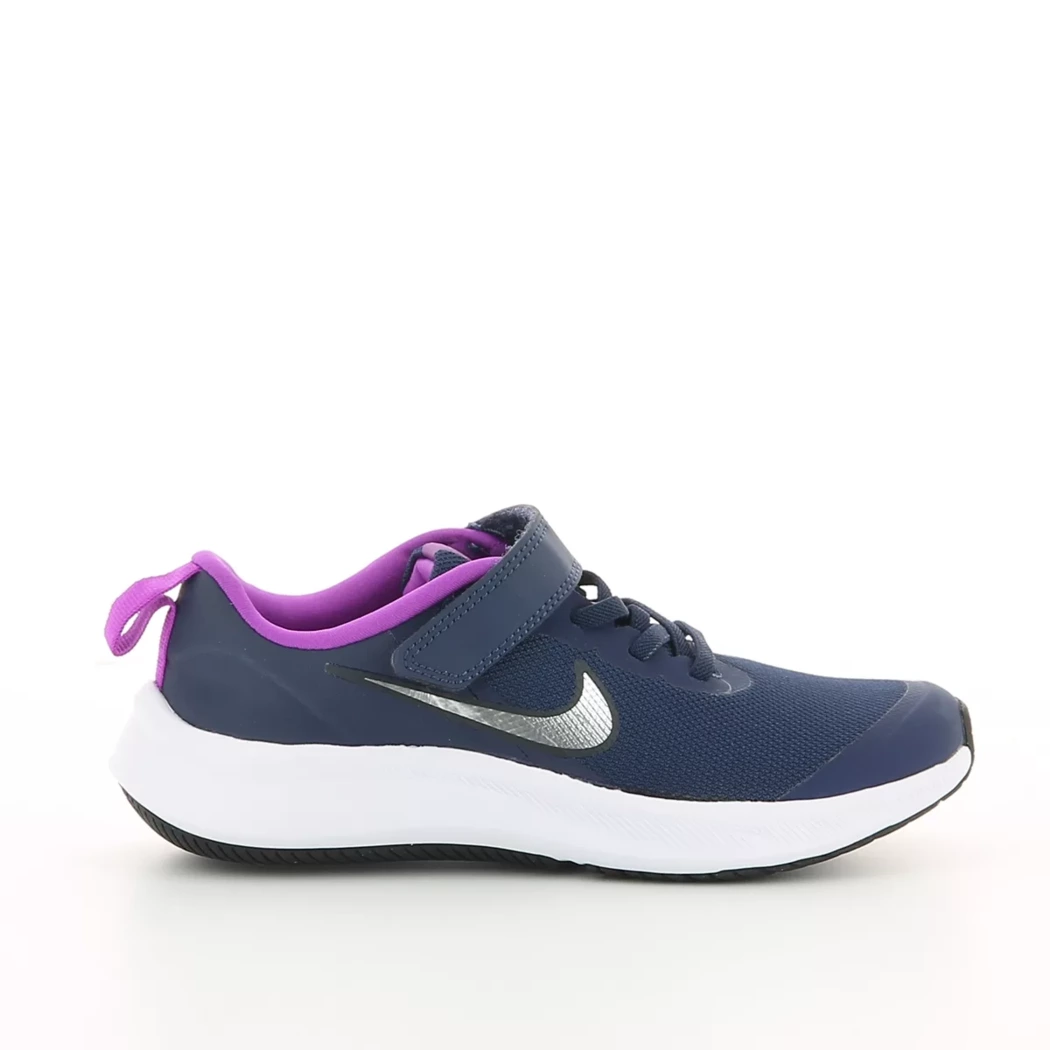 Image (2) de la chaussures Nike - Baskets Bleu en Nylon