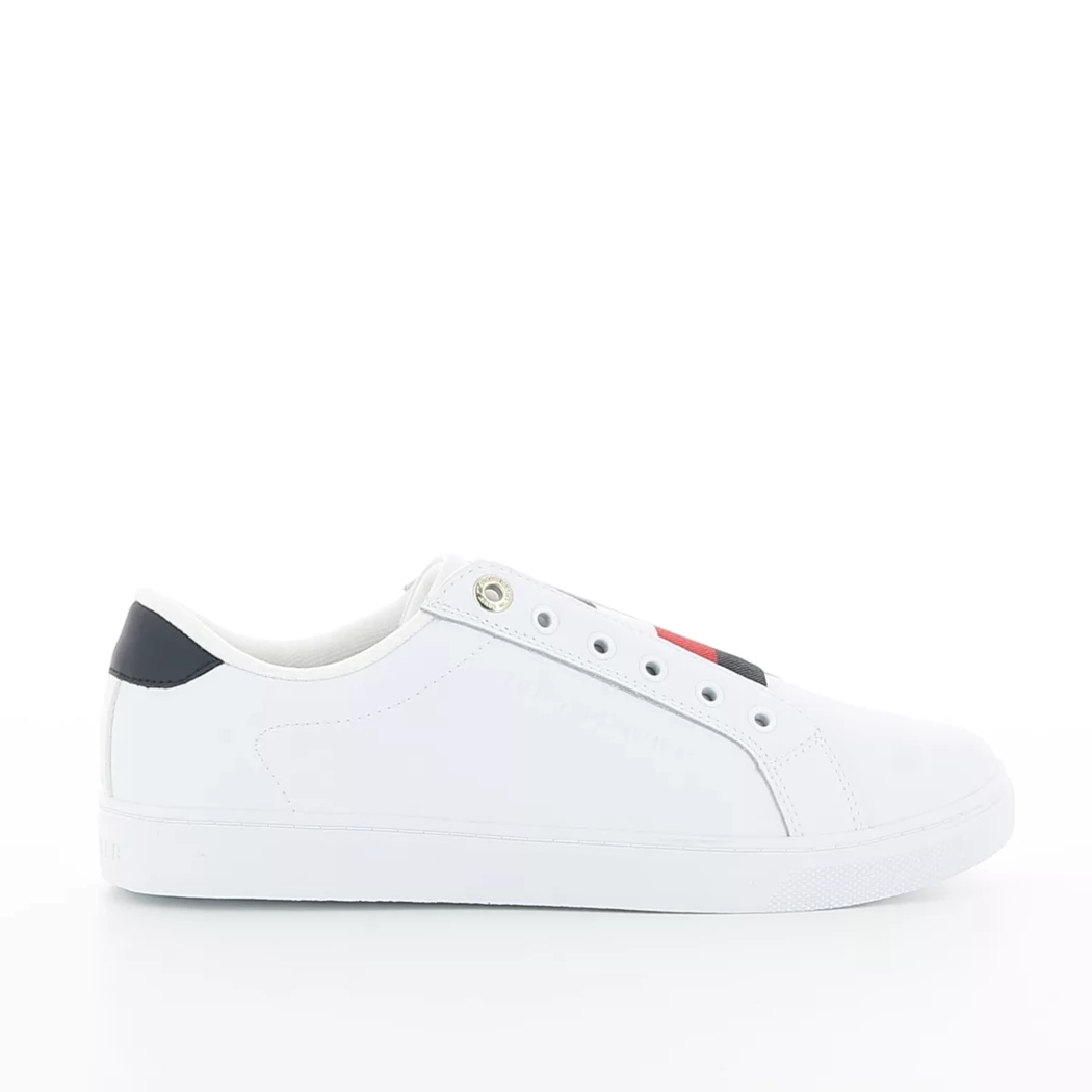 Image (2) de la chaussures Tommy Hilfiger - Baskets Blanc en Cuir