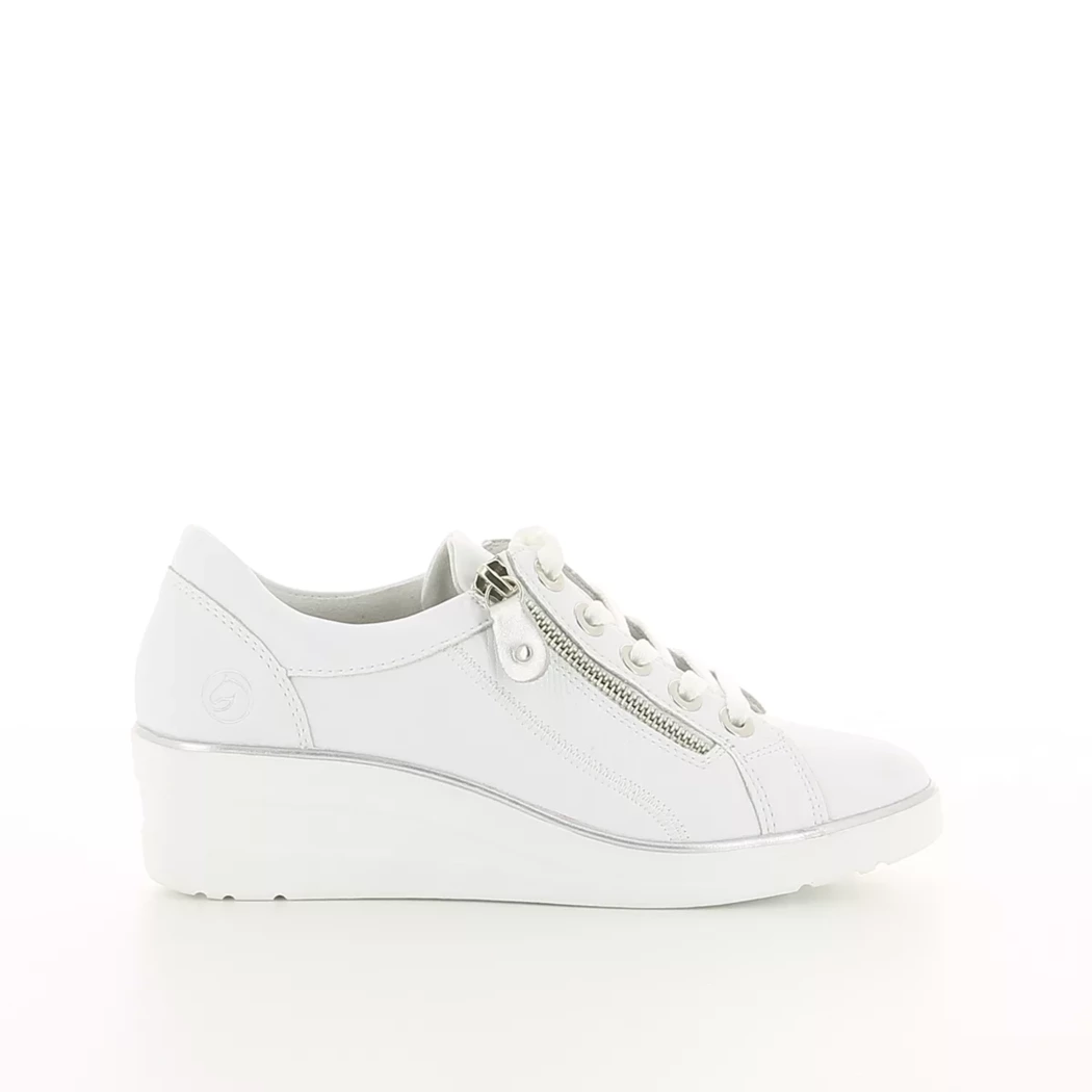 Image (2) de la chaussures Remonte - Baskets Blanc en Cuir