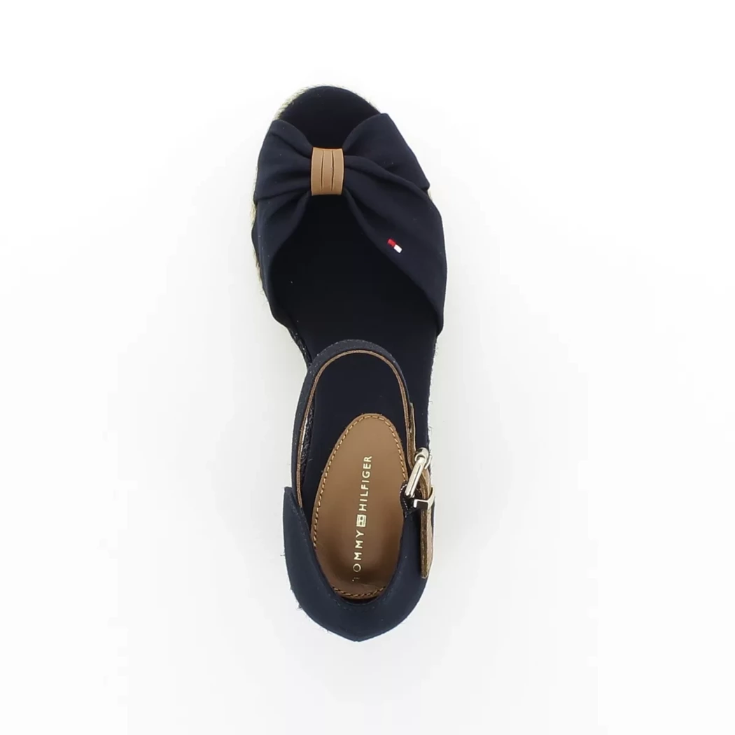 Image (6) de la chaussures Tommy Hilfiger - Sandales et Nu-Pieds Bleu en Textile