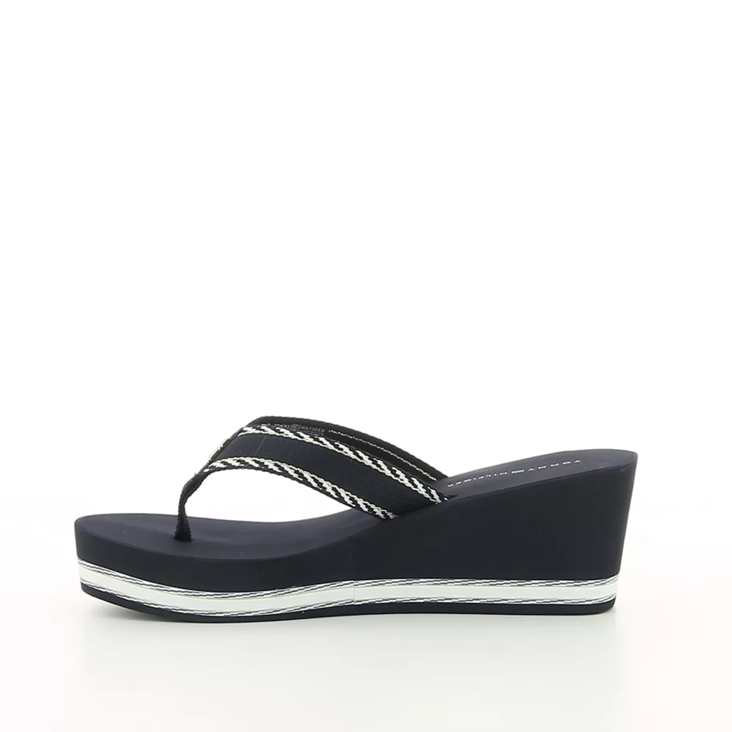 Image (4) de la chaussures Tommy Hilfiger - Tongs et Plage Bleu en Textile