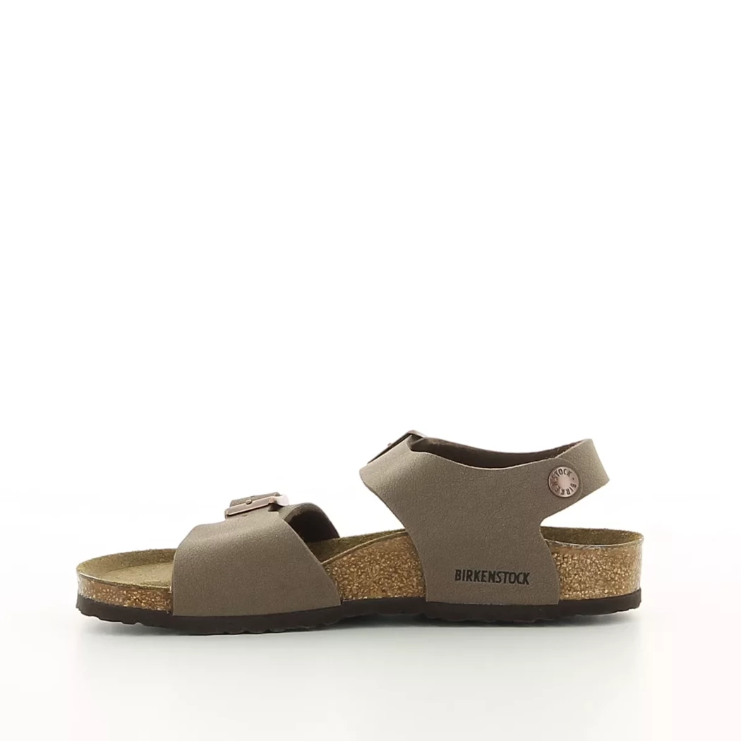 Image (4) de la chaussures Birkenstock - Sandales et Nu-Pieds Marron en Cuir synthétique