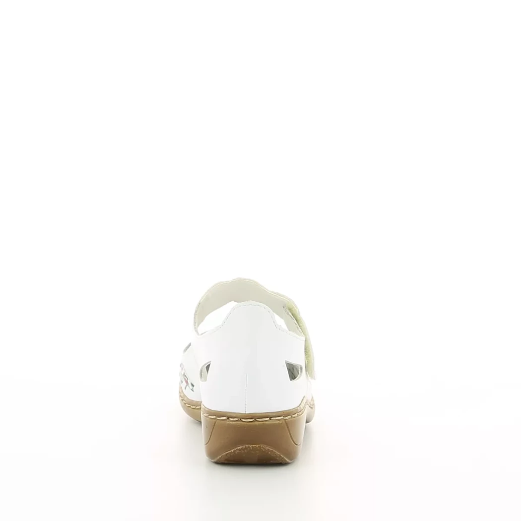 Image (3) de la chaussures Rieker - Escarpins Blanc en Cuir